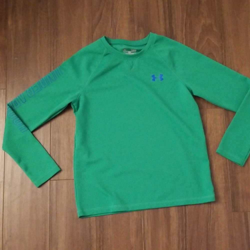 Boys waffle pattern Under Armour active shirt
